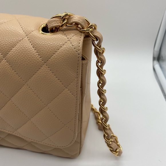 Chanel Beige Clair Double Flap Bag - Picture 6 of 12